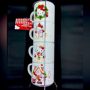 Hello Kitty Christmas mug set